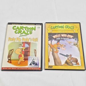 Cartoon Craze DVD Lot (Porky Pig’s Café & Molly Moo-Cow) Classic Animation